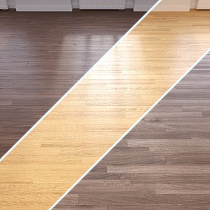 3D Parquet - Laminate - Wooden floor 3 in 1