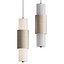 Yellow Travertine Cylinder Pendant Lamp