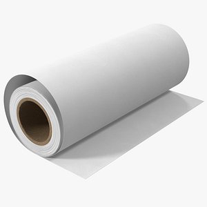 Eco White Wrapping Paper Roll