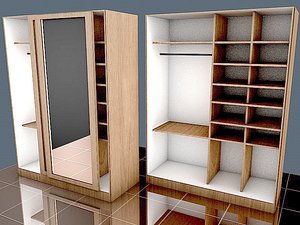 3D wardrobe