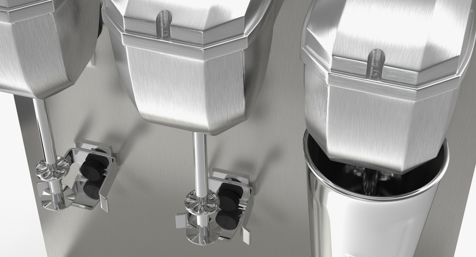 3D Commercial Triple Spindle Drink - TurboSquid 1278709