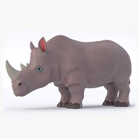 Cartoon Rhino