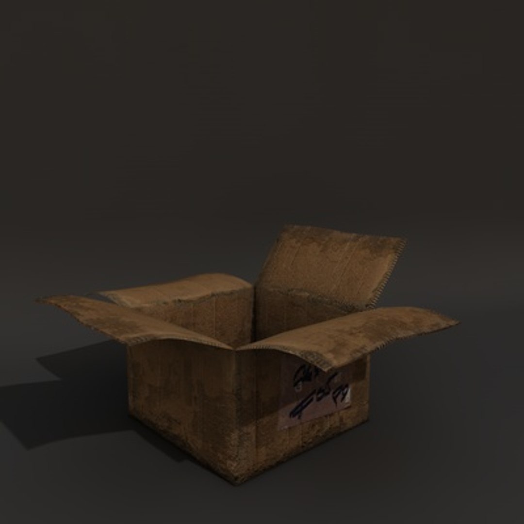 Paper Box C4d Free
