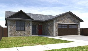 home house exterior model