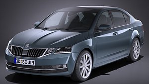 3d model skoda octavia 2017