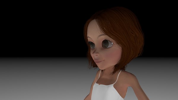 3D Girl model - TurboSquid 1915888