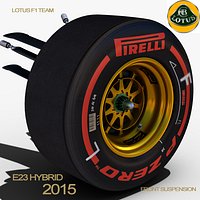 Lotus E23 Front Suspension