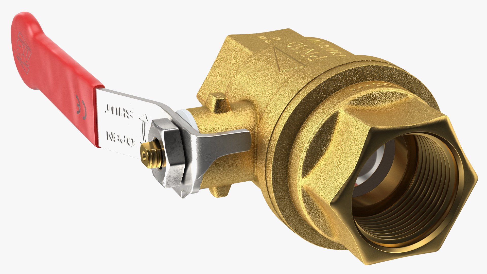 Antrader 4 Pack Forged Brass Gas Ball Valve Mini Shut Off Switch 180 Degree Operation Handle Npt Female Male 3 8 Rated To 600 Wog 150 Wsp