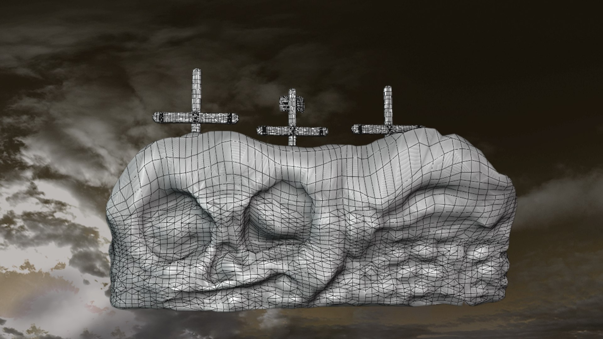 3D Diorama -The 3 Crosses - Jesus Chirst https://p.turbosquid.com/ts-thumb/Dr/B4MFAI/MK/a02_3_img_diorama_cross_wire/jpg/1674761330/1920x1080/fit_q87/15f0617d631a0c0382c38a963230b30de0fd5bce/a02_3_img_diorama_cross_wire.jpg