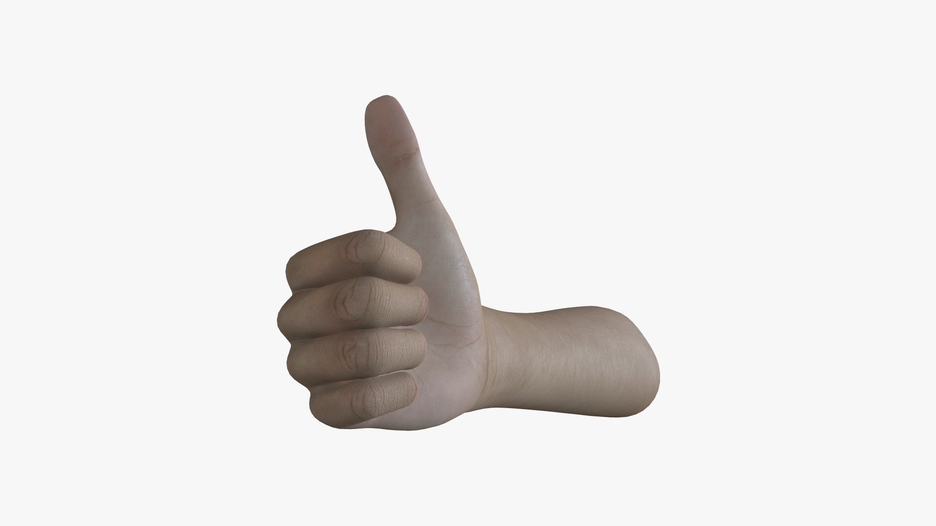 3D HND-007 Right Hand Model - TurboSquid 1980108