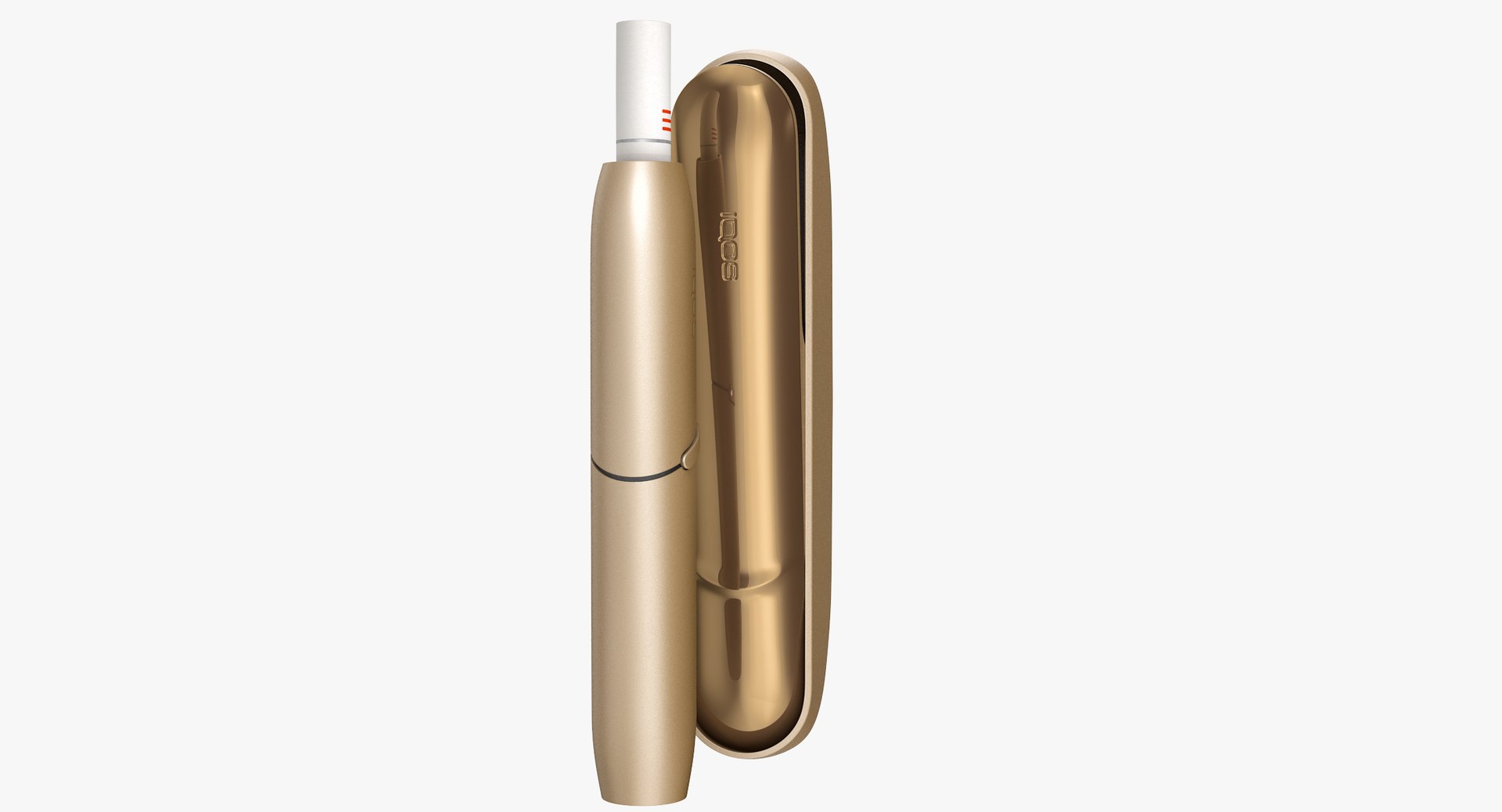 Iqos 3 Brilliant Gold Model - TurboSquid 1364805