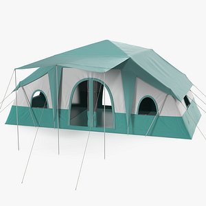 3d deluxe cabin tent