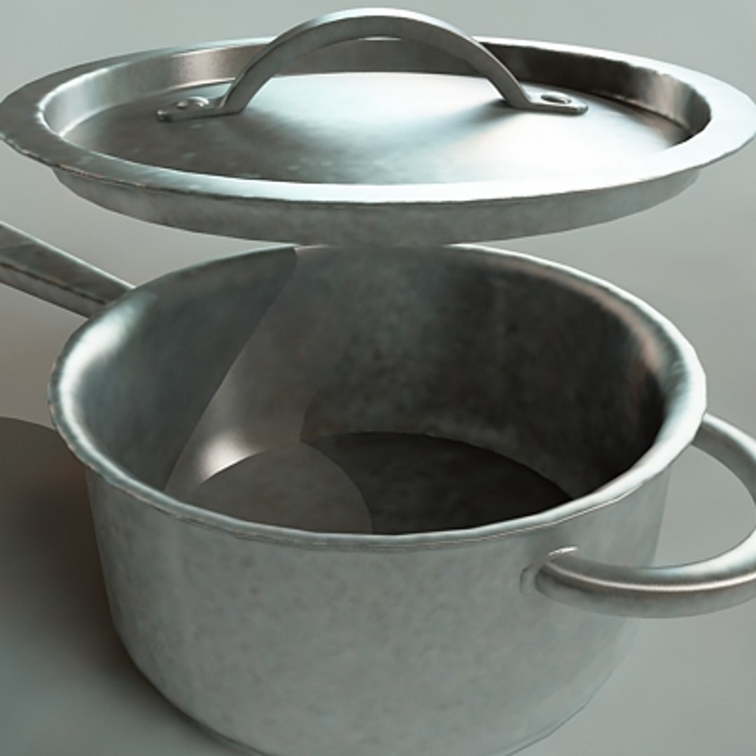 3d Model Cooking Pot