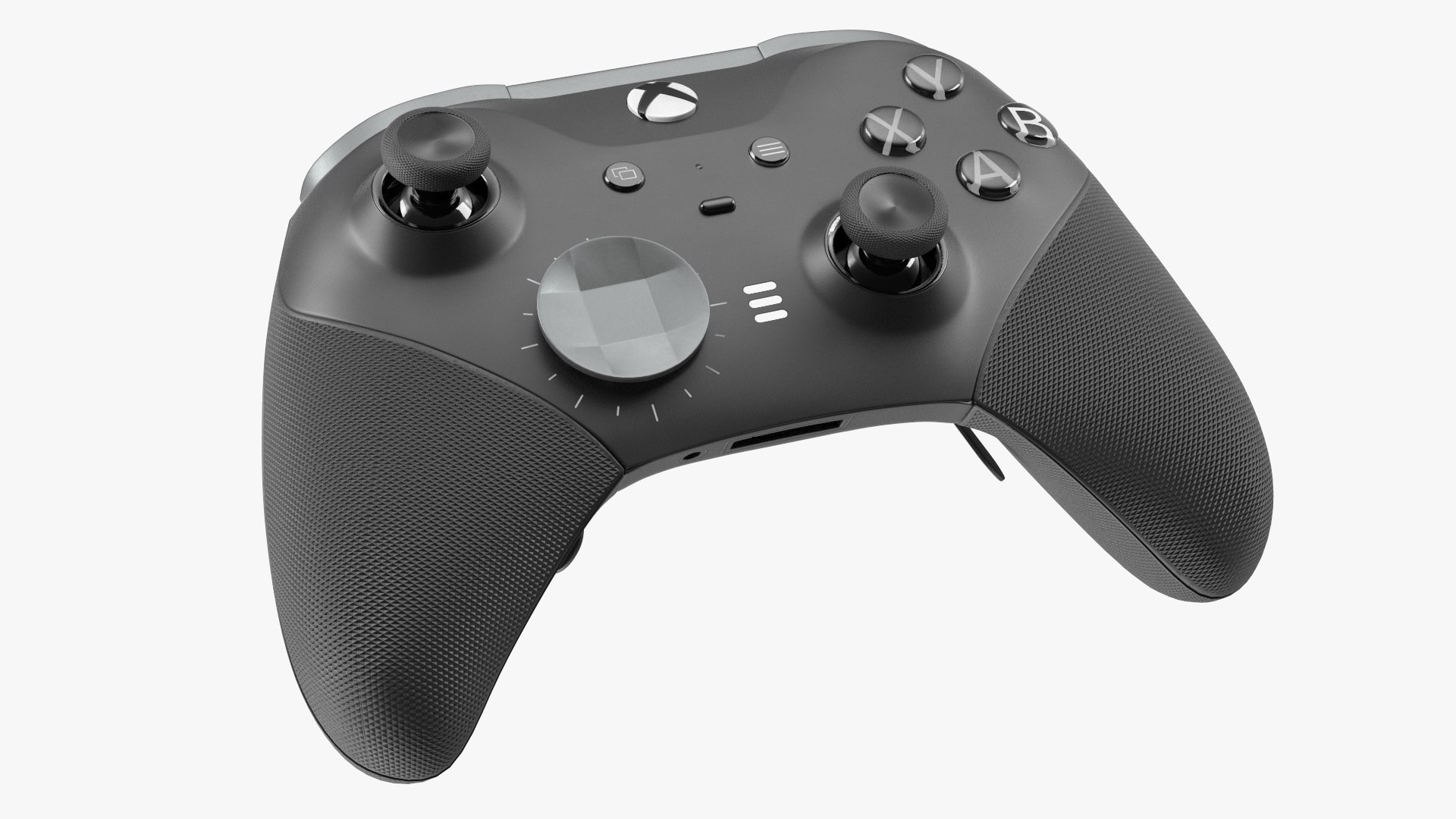 Wireless Gamepad Xbox Elite Series 2 Black 3D - TurboSquid 2099659