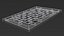 Tetris Board Game OBJ and BLEND