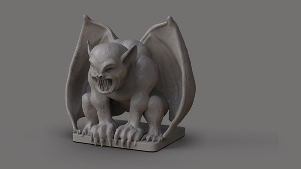 ガーゴイル像3Dモデル - TurboSquid 2118004 ガーゴイル像3Dモデル - TurboSquid 2118004
