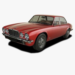 3D Jaguar XJ6 Saloon  series 2 model