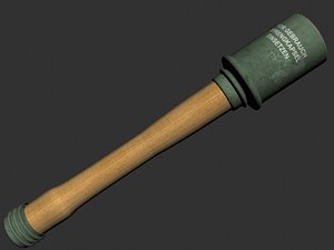 german grenade 3d max
