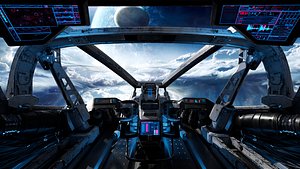 Spaceship Cockpit v2