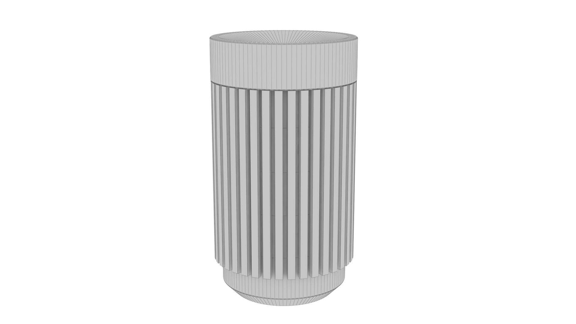 Trash Can Model TurboSquid 2141331