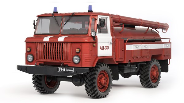 Пожарный автомобиль ГАЗ-66 АЦ-30