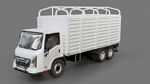 Isuzu M27 Box Truck 2020 3D model