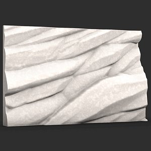 Heavy Layered Stone Wall Detai