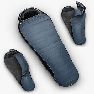 3d model sleep bag