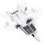 3d f-22 raptor fighter aircraft model