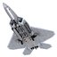 3d f-22 raptor fighter aircraft model