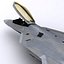 3d f-22 raptor fighter aircraft model
