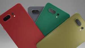 Low Poly PBR Cellphone