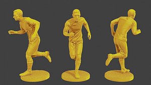 3D model Soccer Player SP 038