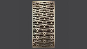 3D Decorative panel 338 model