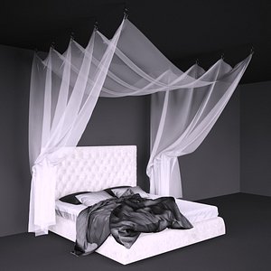 Bed Bonaldo with canopy