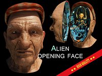 MenInBlack face alien(MIB)