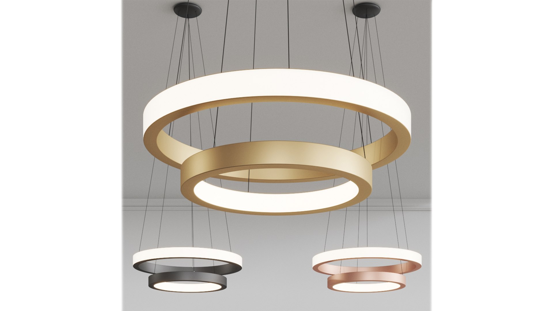 3D Lahti by Cameron Design House Chandelier - TurboSquid 2113334
