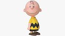 Charlie Brown Rigged for Cinema 4D