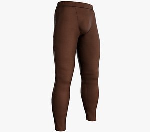 Brown Skinny Medieval Pants