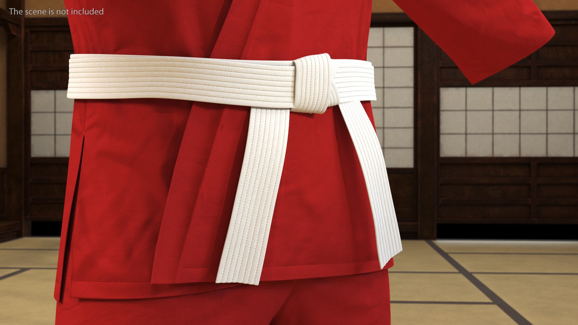 Karate Training Clothes Collection Model - TurboSquid 2100908