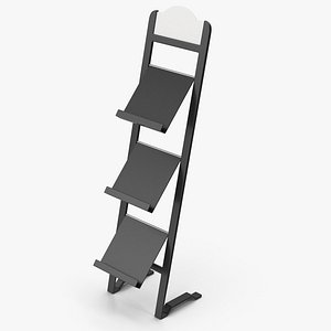 3D model Leaflet Display Stand