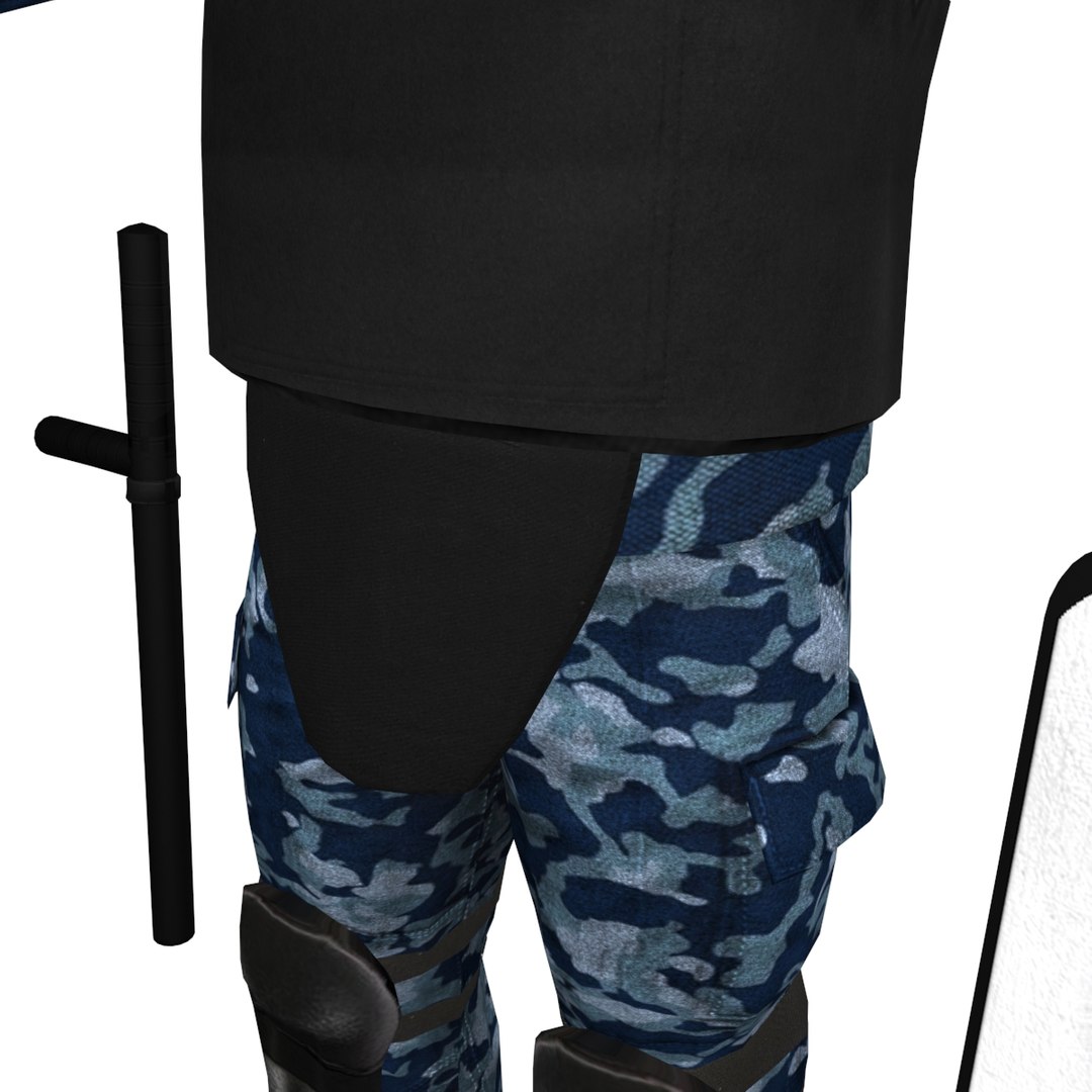 rigged riot police officer max
