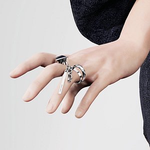 RATHELWOLF ring IDA SHAWN