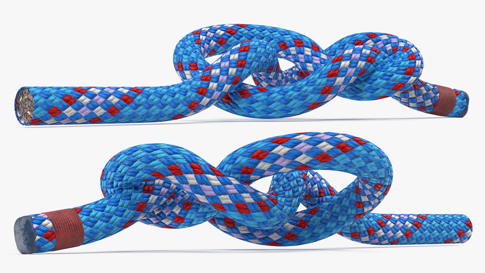 Figure 8 Bend Rope Knot 3D model preview
