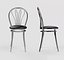 Silla de cocina de metal
