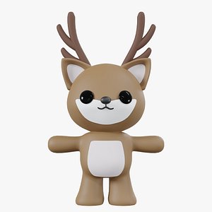 3D Reindeer model
