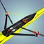 single rowing sculls c4d