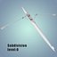 single rowing sculls c4d
