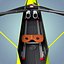 single rowing sculls c4d