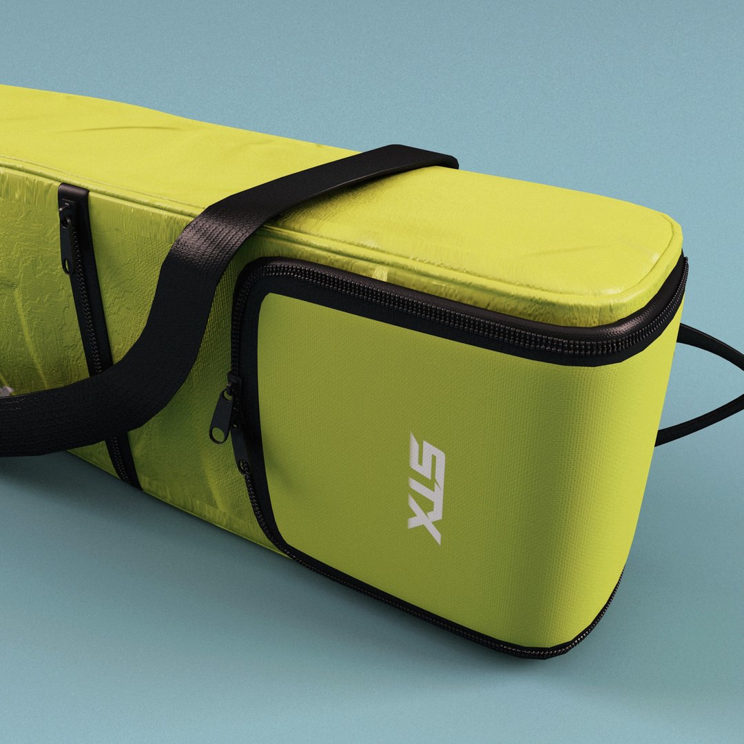 3d model hockey stick bag stx11